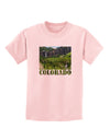 Beautiful Cliffs Colorado Childrens T-Shirt-Childrens T-Shirt-TooLoud-PalePink-X-Small-Davson Sales