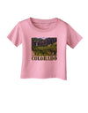 Beautiful Cliffs Colorado Infant T-Shirt-Infant T-Shirt-TooLoud-Candy-Pink-06-Months-Davson Sales