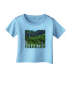 Beautiful Cliffs Colorado Infant T-Shirt-Infant T-Shirt-TooLoud-Aquatic-Blue-06-Months-Davson Sales