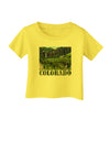 Beautiful Cliffs Colorado Infant T-Shirt-Infant T-Shirt-TooLoud-Yellow-06-Months-Davson Sales