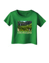 Beautiful Cliffs Colorado Infant T-Shirt Dark by-Infant T-Shirt-TooLoud-Clover-Green-06-Months-Davson Sales