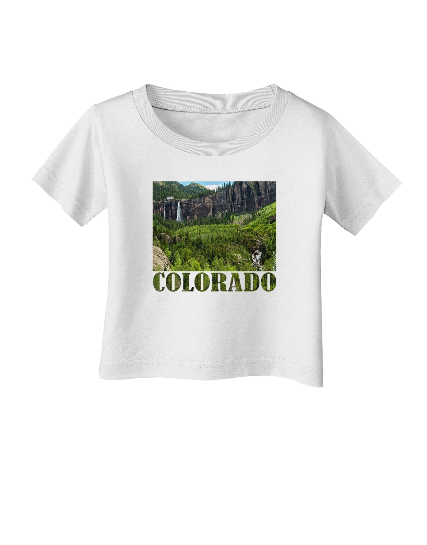 Beautiful Cliffs Colorado Infant T-Shirt-Infant T-Shirt-TooLoud-White-06-Months-Davson Sales