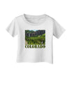 Beautiful Cliffs Colorado Infant T-Shirt-Infant T-Shirt-TooLoud-White-06-Months-Davson Sales