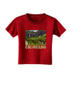 Beautiful Cliffs Colorado Toddler T-Shirt Dark by-Toddler T-Shirt-TooLoud-Red-2T-Davson Sales