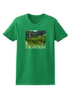 Beautiful Cliffs Colorado Womens Dark T-Shirt-TooLoud-Kelly-Green-X-Small-Davson Sales