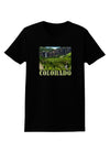 Beautiful Cliffs Colorado Womens Dark T-Shirt-TooLoud-Black-X-Small-Davson Sales