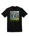 Beautiful Cliffs - Lets Hike Adult Dark T-Shirt-Mens T-Shirt-TooLoud-Black-Small-Davson Sales