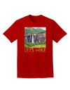 Beautiful Cliffs - Lets Hike Adult Dark T-Shirt-Mens T-Shirt-TooLoud-Red-Small-Davson Sales