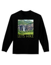 Beautiful Cliffs - Lets Hike Adult Long Sleeve Dark T-Shirt-TooLoud-Black-Small-Davson Sales