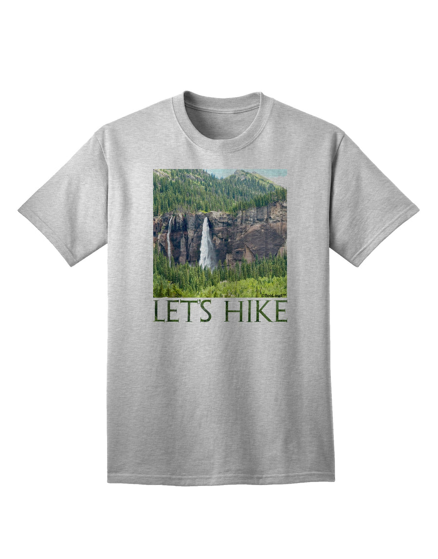 Beautiful Cliffs - Lets Hike Adult T-Shirt-Mens T-Shirt-TooLoud-White-Small-Davson Sales