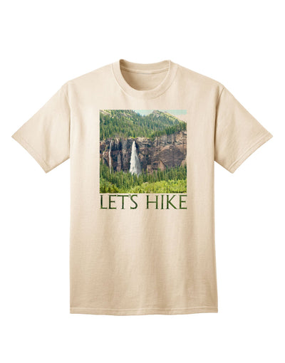 Beautiful Cliffs - Lets Hike Adult T-Shirt-Mens T-Shirt-TooLoud-Natural-Small-Davson Sales