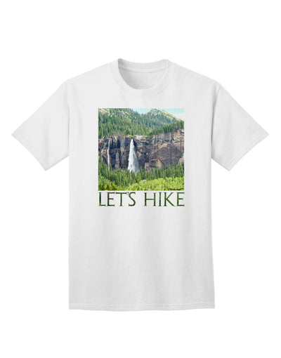 Beautiful Cliffs - Lets Hike Adult T-Shirt-Mens T-Shirt-TooLoud-White-Small-Davson Sales