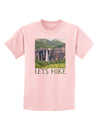 Beautiful Cliffs - Lets Hike Childrens T-Shirt-Childrens T-Shirt-TooLoud-PalePink-X-Small-Davson Sales