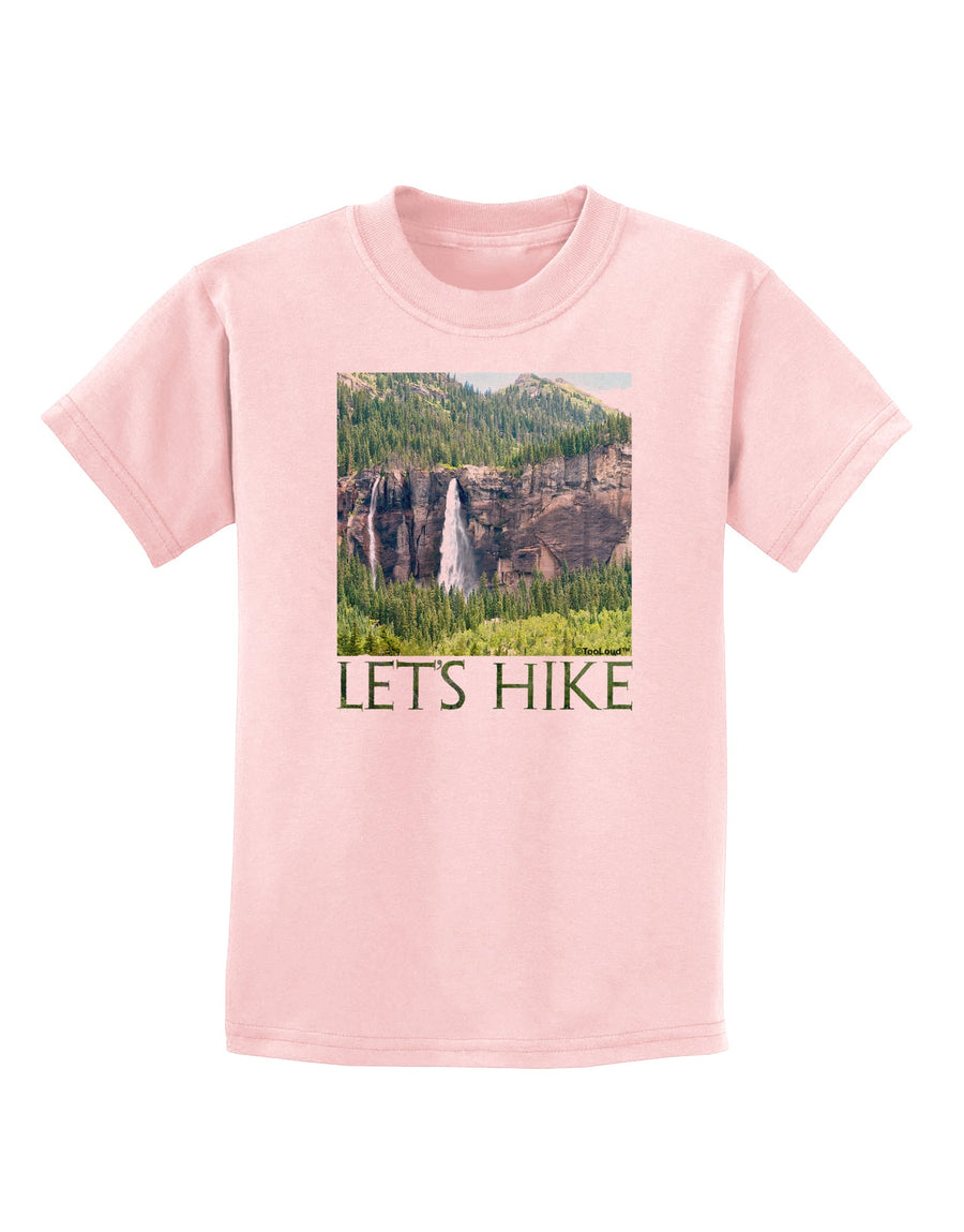 Beautiful Cliffs - Lets Hike Childrens T-Shirt-Childrens T-Shirt-TooLoud-White-X-Small-Davson Sales