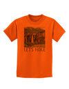 Beautiful Cliffs - Lets Hike Childrens T-Shirt-Childrens T-Shirt-TooLoud-Orange-X-Small-Davson Sales