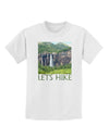 Beautiful Cliffs - Lets Hike Childrens T-Shirt-Childrens T-Shirt-TooLoud-White-X-Small-Davson Sales