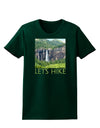 Beautiful Cliffs - Lets Hike Womens Dark T-Shirt-TooLoud-Forest-Green-Small-Davson Sales