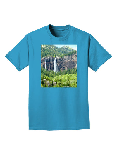 Beautiful Cliffs Nature Adult Dark T-Shirt-Mens T-Shirt-TooLoud-Turquoise-Small-Davson Sales