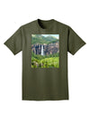 Beautiful Cliffs Nature Adult Dark T-Shirt-Mens T-Shirt-TooLoud-Military-Green-Small-Davson Sales