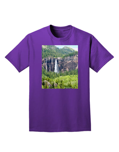 Beautiful Cliffs Nature Adult Dark T-Shirt-Mens T-Shirt-TooLoud-Purple-Small-Davson Sales