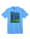 Beautiful Cliffs Nature Adult T-Shirt-Mens T-Shirt-TooLoud-Aquatic-Blue-Small-Davson Sales