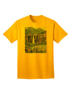 Beautiful Cliffs Nature Adult T-Shirt-Mens T-Shirt-TooLoud-Gold-Small-Davson Sales