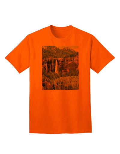 Beautiful Cliffs Nature Adult T-Shirt-Mens T-Shirt-TooLoud-Orange-Small-Davson Sales