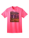 Beautiful Cliffs Nature Adult T-Shirt-Mens T-Shirt-TooLoud-Neon-Pink-Small-Davson Sales