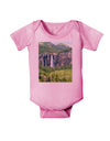 Beautiful Cliffs Nature Baby Romper Bodysuit by-Baby Romper-TooLoud-Pink-06-Months-Davson Sales