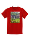 Beautiful Cliffs Nature Childrens Dark T-Shirt-Childrens T-Shirt-TooLoud-Red-X-Small-Davson Sales