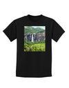 Beautiful Cliffs Nature Childrens Dark T-Shirt-Childrens T-Shirt-TooLoud-Black-X-Small-Davson Sales