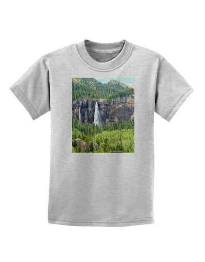 Beautiful Cliffs Nature Childrens T-Shirt-Childrens T-Shirt-TooLoud-AshGray-X-Small-Davson Sales