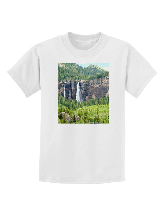 Beautiful Cliffs Nature Childrens T-Shirt-Childrens T-Shirt-TooLoud-White-X-Small-Davson Sales