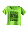 Beautiful Cliffs Nature Infant T-Shirt-Infant T-Shirt-TooLoud-Lime-Green-06-Months-Davson Sales