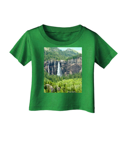 Beautiful Cliffs Nature Infant T-Shirt Dark by-Infant T-Shirt-TooLoud-Clover-Green-06-Months-Davson Sales