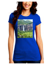 Beautiful Cliffs Nature Juniors Crew Dark T-Shirt-T-Shirts Juniors Tops-TooLoud-Royal-Blue-Juniors Fitted Small-Davson Sales