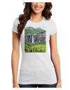 Beautiful Cliffs Nature Juniors T-Shirt-Womens Juniors T-Shirt-TooLoud-White-Juniors Fitted X-Small-Davson Sales