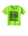 Beautiful Cliffs Nature Toddler T-Shirt-Toddler T-Shirt-TooLoud-Lime-Green-2T-Davson Sales