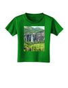 Beautiful Cliffs Nature Toddler T-Shirt Dark by-Toddler T-Shirt-TooLoud-Clover-Green-2T-Davson Sales