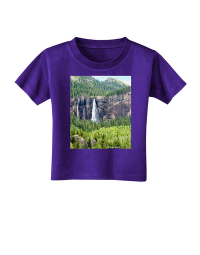 Beautiful Cliffs Nature Toddler T-Shirt Dark by-Toddler T-Shirt-TooLoud-Purple-2T-Davson Sales