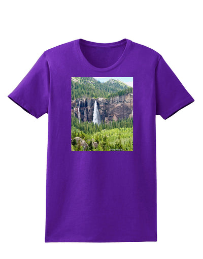 Beautiful Cliffs Nature Womens Dark T-Shirt-TooLoud-Purple-X-Small-Davson Sales