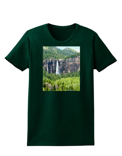 Beautiful Cliffs Nature Womens Dark T-Shirt-TooLoud-Forest-Green-Small-Davson Sales