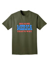 Because Merica That's Why Adult Dark T-Shirt-Mens T-Shirt-TooLoud-Military-Green-Small-Davson Sales