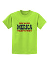 Because Merica That's Why Childrens T-Shirt-Childrens T-Shirt-TooLoud-Lime-Green-X-Small-Davson Sales