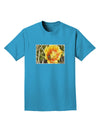 Bee Cactus Adult Dark T-Shirt-Mens T-Shirt-TooLoud-Turquoise-Small-Davson Sales