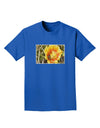 Bee Cactus Adult Dark T-Shirt-Mens T-Shirt-TooLoud-Royal-Blue-Small-Davson Sales