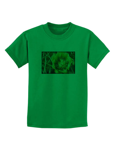 Bee Cactus Childrens T-Shirt-Childrens T-Shirt-TooLoud-Kelly-Green-X-Small-Davson Sales