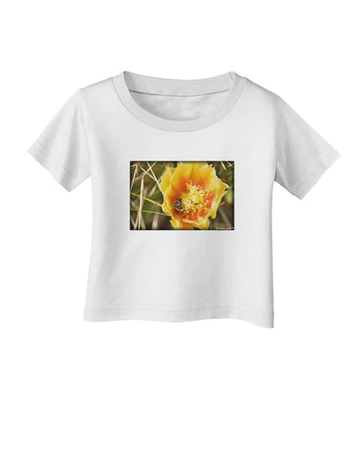 Bee Cactus Infant T-Shirt-Infant T-Shirt-TooLoud-White-06-Months-Davson Sales