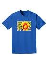 Bee Cactus Watercolor Adult Dark T-Shirt-Mens T-Shirt-TooLoud-Royal-Blue-Small-Davson Sales