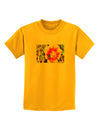 Bee Cactus Watercolor Childrens T-Shirt-Childrens T-Shirt-TooLoud-Gold-X-Small-Davson Sales